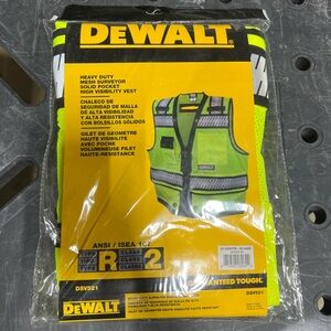 DeWalt High Visibility Green Vest
